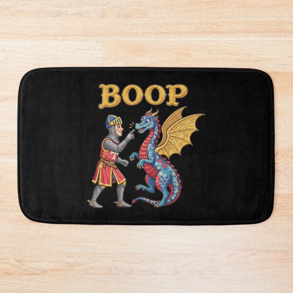 Item preview, Medieval Knight Boops Dragon designed and sold by TeeARTHY.