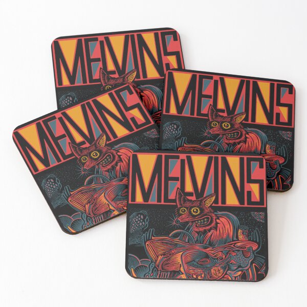 Item preview, Melvins Original Custom Vintage Music Band Tee Unique Poster Wall Art designed and sold by Cool Robot Bro..