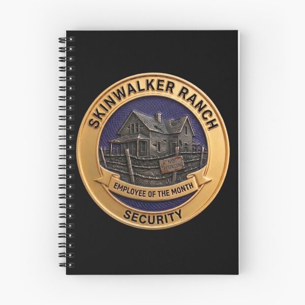 Item preview, Skinwalker Ranch Security - Employee of the Month Fake Badge designed and sold by RogueSquirrels.