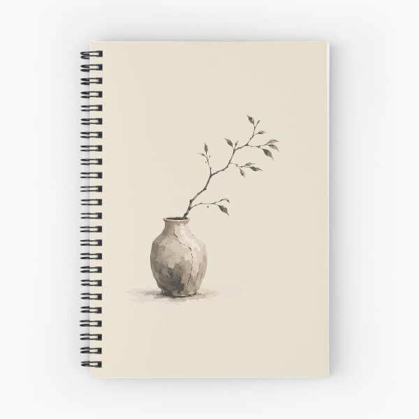 Item preview, Japanese Wabi-Sabi Branch in Rustic Ceramic Vase designed and sold by SimplePoDesign.