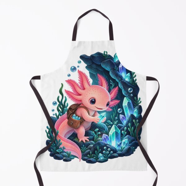 Item preview, Axolotl collects luminous crystals designed and sold by SasukiMedia.