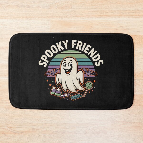 Item preview, Spooky Friends Cute Ghost Halloween Retro Vintage  designed and sold by dragonbol023.