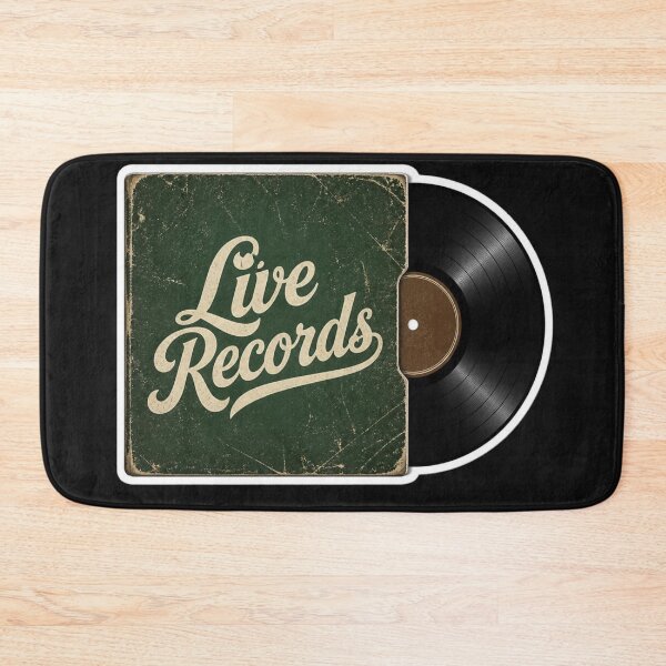 Item preview, Live Records Vintage Vinyl Record designed and sold by MargaretPolanco.