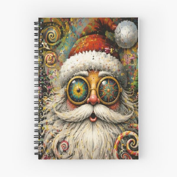 Item preview, Whimsical Steampunk Santa designed and sold by CyndiEpps.