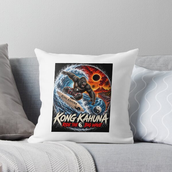 Item preview, Kong Kahuna Yin yang surfing gorilla-Big wave ride designed and sold by EterniaE.