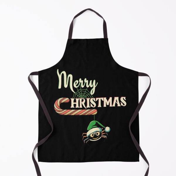 Item preview, Vintage Lucky Christmas Spider | Christmas Halloween Spider Candy Cane | Light Ink edition designed and sold by SunandShade.