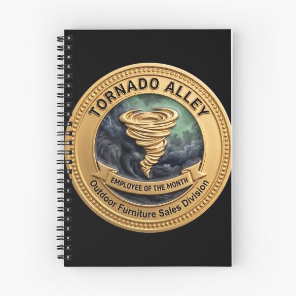 Item preview, Tornado Alley Outdoor Furniture Sales - Employee of the Month Fake Badge designed and sold by RogueSquirrels.