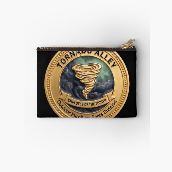 Item preview, Tornado Alley Outdoor Furniture Sales - Employee of the Month Fake Badge designed and sold by RogueSquirrels.