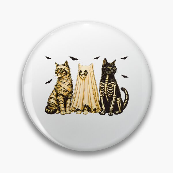 Item preview, Halloween Cat Ghost Witch Skeleton Spooky Costume Crew designed and sold by Byhergawaa.