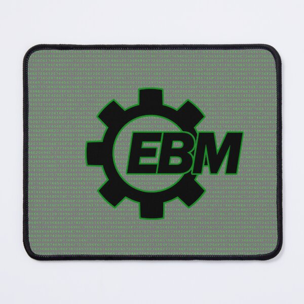 Item preview, EBM Classic Cog - Cathode Ray Tube Green Outline designed and sold by Tocsin Designs.