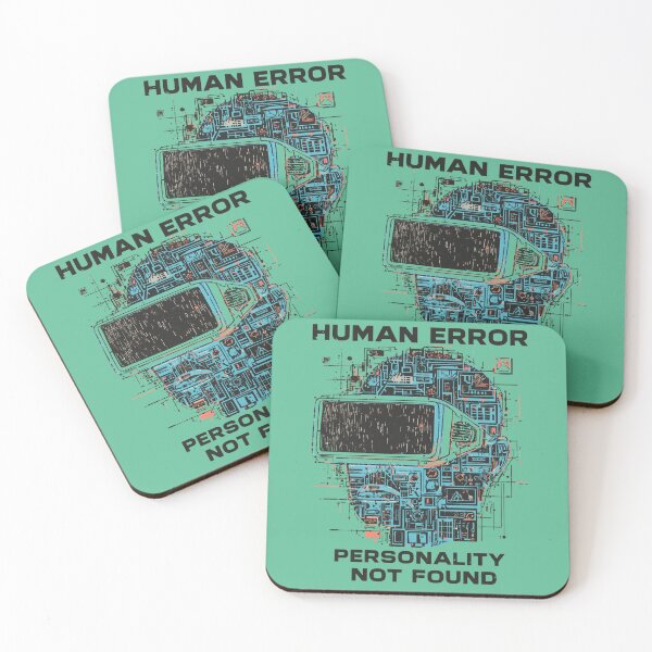 Item preview, AI Humor Human Error 404 designed and sold by ChicTrendz.