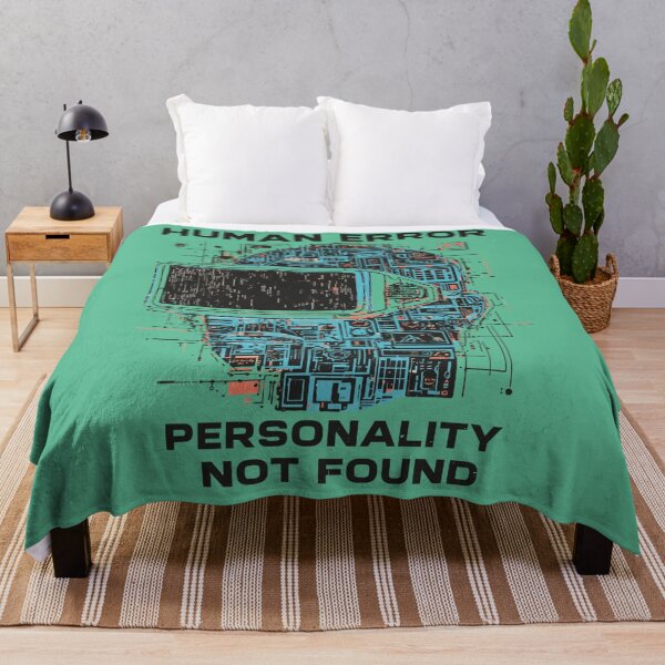 Item preview, AI Humor Human Error 404 designed and sold by ChicTrendz.