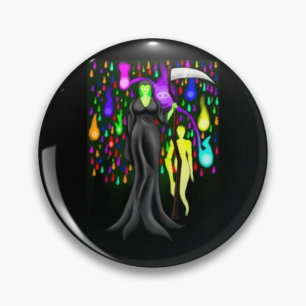 Item preview, Mystical Grim Reaper with Colorful Spirits designed and sold by Baby-Care.