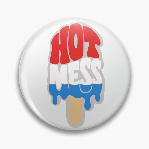 Item preview, Hot Mess | Red White and Blue Summer designed and sold by RemyLupin.