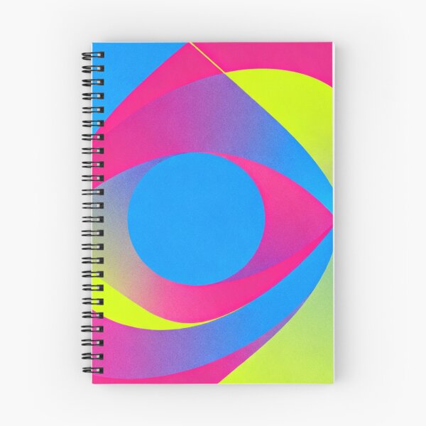 Item preview, Vibrant Gaze: A Neon Vision designed and sold by Ladda Co..