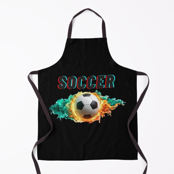 Item preview, Epic Fire and Smoke Soccer Ball Graphic -Soccer Ball with Fire and Colored Smoke designed and sold by OLYUS.