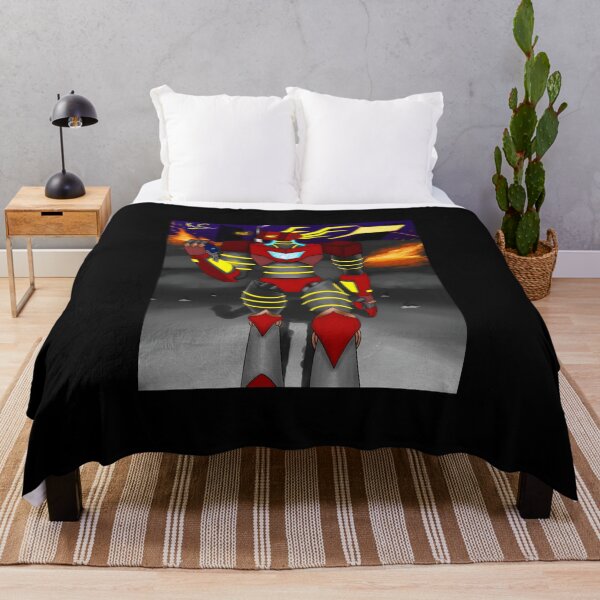 Item preview, Futuristic Robot with Flames and Neon Accents designed and sold by Baby-Care.
