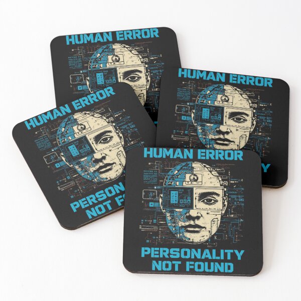 Item preview, Retro Futurism Human Error 404 designed and sold by ChicTrendz.