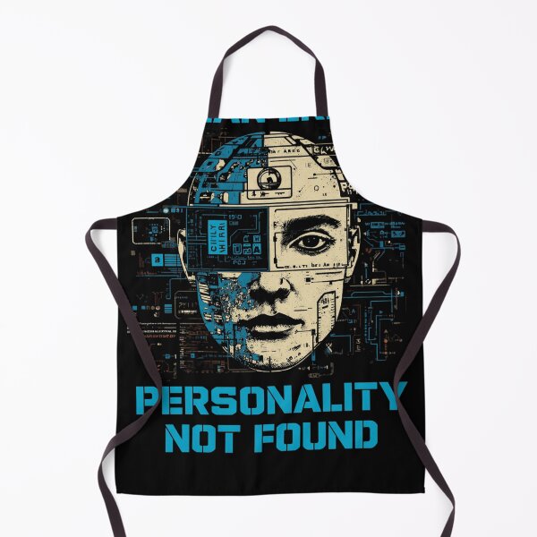 Item preview, Retro Futurism Human Error 404 designed and sold by ChicTrendz.