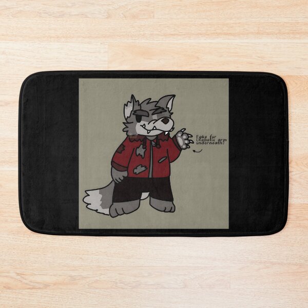 Item preview, Cool Cartoon Wolf Character with Robotic Arm designed and sold by Baby-Care.