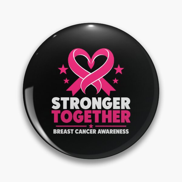 Item preview, Stronger Together Breast Cancer Awareness Pink Ribbon designed and sold by Uglyandcute.