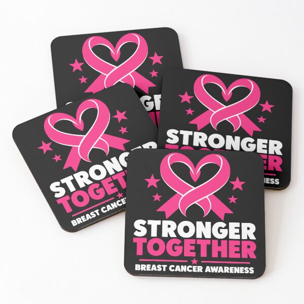 Item preview, Stronger Together Breast Cancer Awareness Pink Ribbon designed and sold by Uglyandcute.