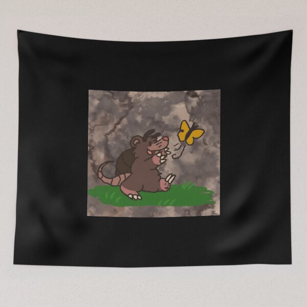 Item preview, Playful Cartoon Mole with Butterfly Design designed and sold by Baby-Care.