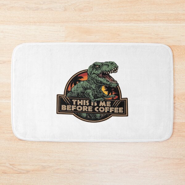 Item preview, This Is Me Before Coffee Dinosaur designed and sold by ismaelgeme.