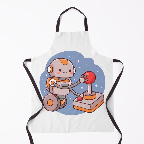 Item preview, Beep Boop & Play Cute Space Robot Gamer designed and sold by BellabdO.