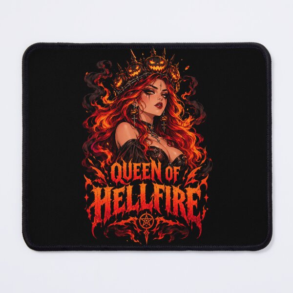Item preview, Queen of Hellfire Fierce Gothic Witch Pumpkin Halloween designed and sold by eNtyshop23.