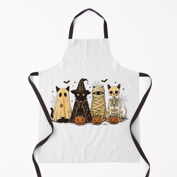 Item preview, Halloween Cat Ghost Witch Skeleton Spooky Costume Crew designed and sold by Byhergawaa.