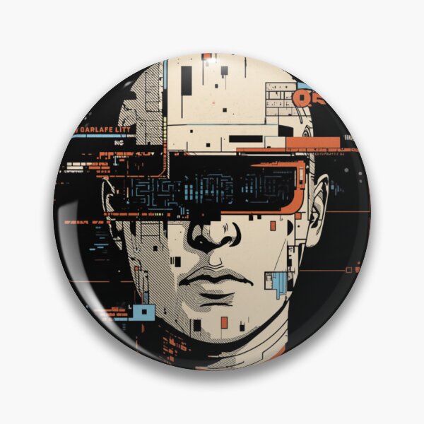 Item preview, Cyberpunk Human Error 404 designed and sold by ChicTrendz.