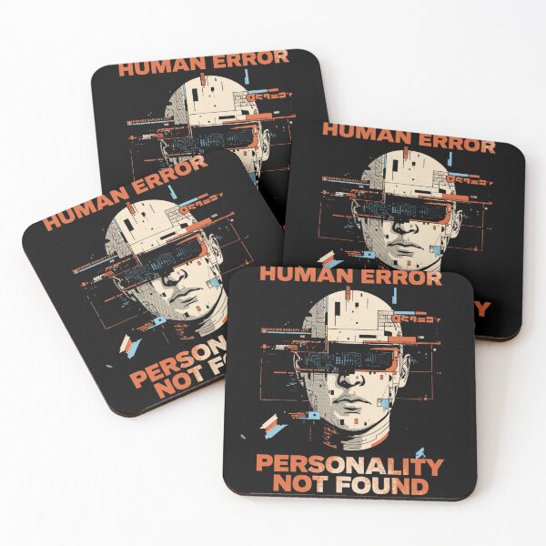 Item preview, Cyberpunk Human Error 404 designed and sold by ChicTrendz.