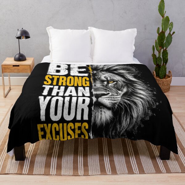 Item preview, Be strong than your excuses designed and sold by urbanshop7.