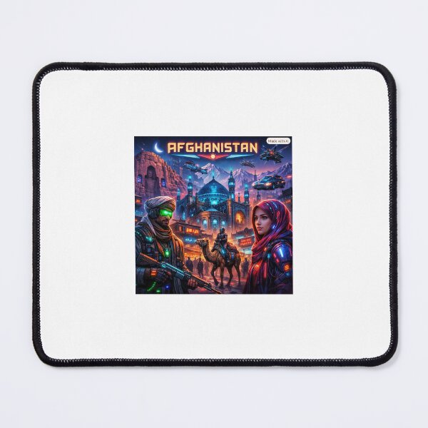 Item preview, Cyberpunk Afghanistan – Neon Heritage Reborn designed and sold by synthesisnft.