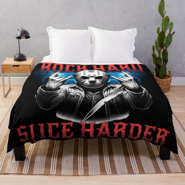 Item preview, Rock Hard Slice Harder Horror Rock Design designed and sold by FaeryNuff.
