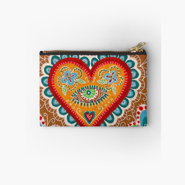 Item preview, Mexican Corazón Folk Art Heart designed and sold by Fani*.