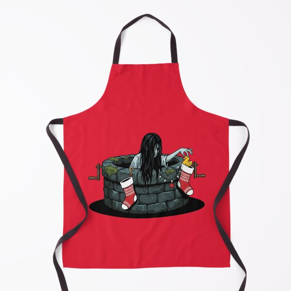 Item preview, Creepy Ghost Girl With Christmas Stockings designed and sold by Rare By Hero.