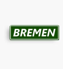 Bremen in the frame Canvas Print