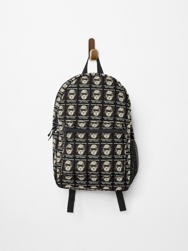 Thumbnail 1 of 3, Backpack, Computer Error Humor 404 Personality designed and sold by ChicTrendz.