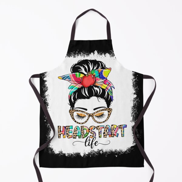 Item preview, Headstart Teacher Life Women Messy Bun Back To School designed and sold by Crookedorbit.