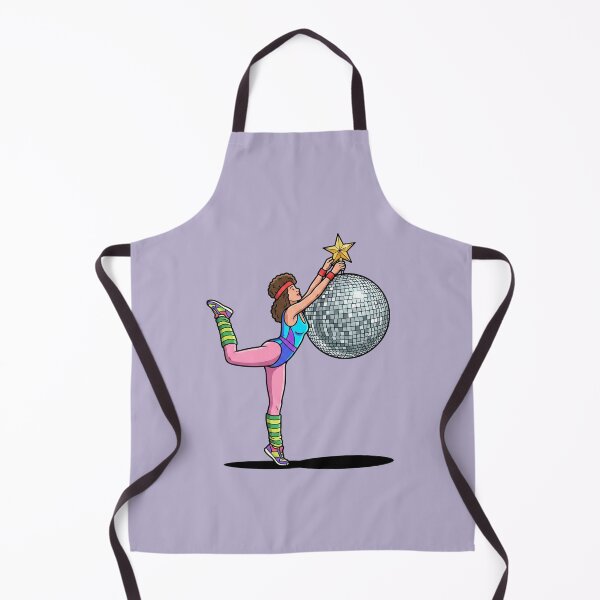 Item preview, 80s Aerobics Disco Ball Christmas Tree Star designed and sold by Rare By Hero.