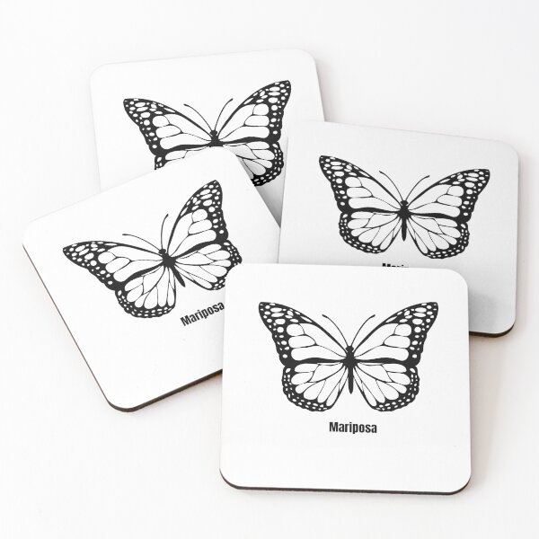 Item preview, Butterfly - Minimalist Design Black Butterfly Silhouette Aesthetic designed and sold by MachiSahelStore.