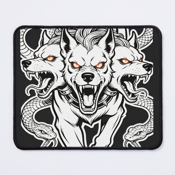 Item preview, Cerberus Underworld Hound Tattoo designed and sold by GodsMonsterss.
