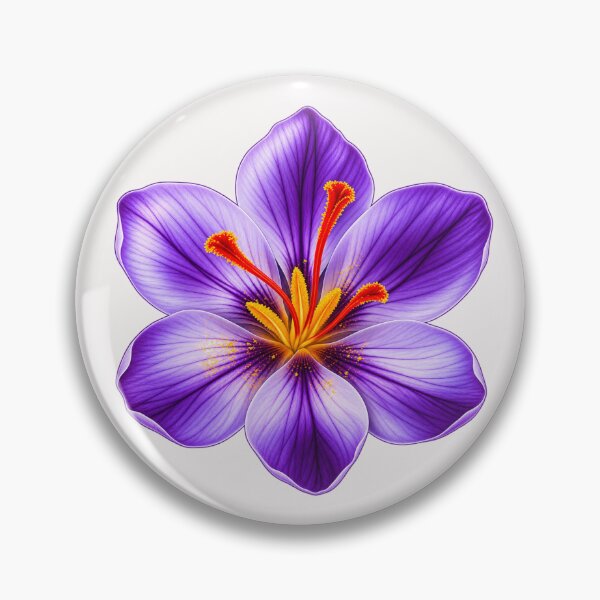 Item preview, Purple Saffron Crocus Flower designed and sold by HO•Designs.