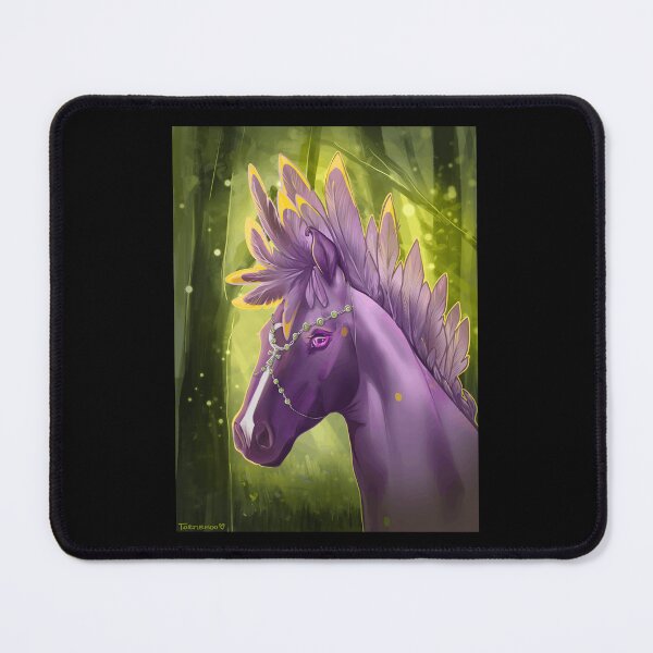 Item preview, Majestic Purple Horse with Feathers and Sparkle designed and sold by Baby-Care.