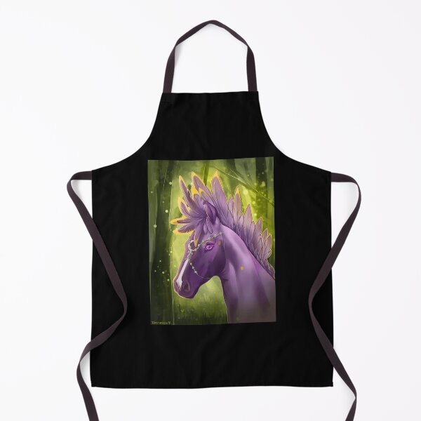 Item preview, Majestic Purple Horse with Feathers and Sparkle designed and sold by Baby-Care.