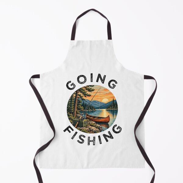 Item preview, Going Fishing (with Black Lettering) designed and sold by VelvetRoom.