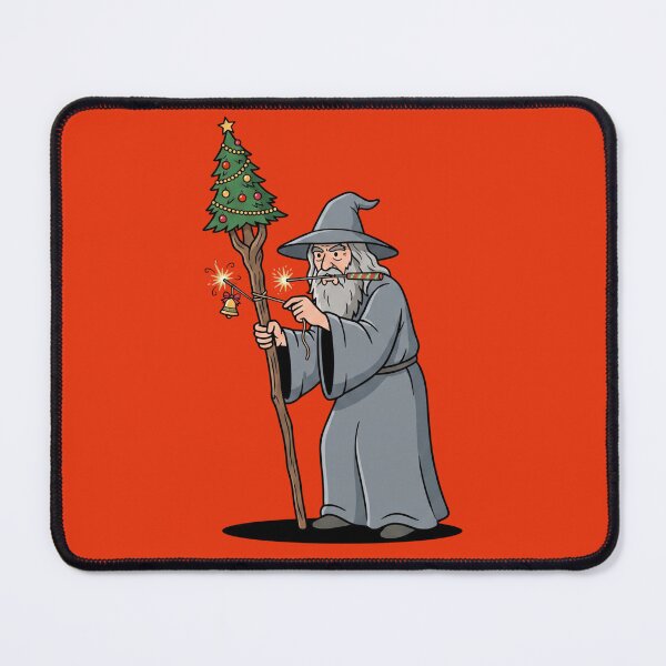 Item preview, Old Wizard Lighting The Christmas Tree designed and sold by Rare By Hero.