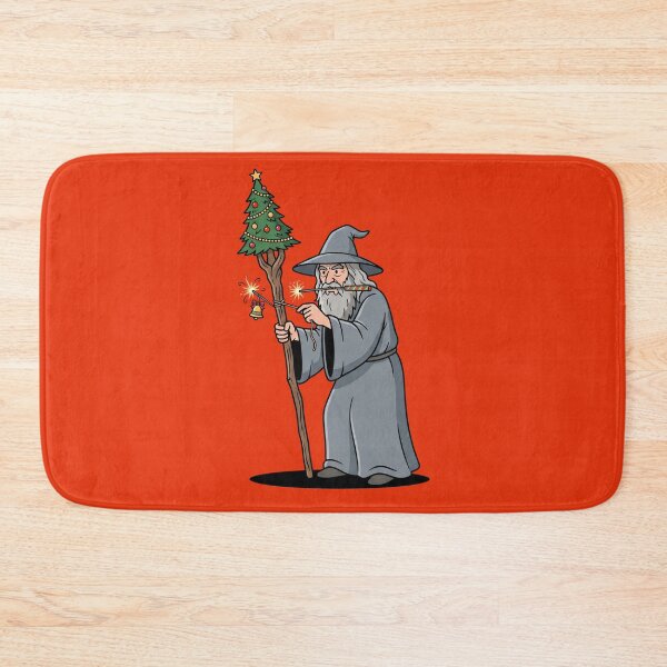 Item preview, Old Wizard Lighting The Christmas Tree designed and sold by Rare By Hero.